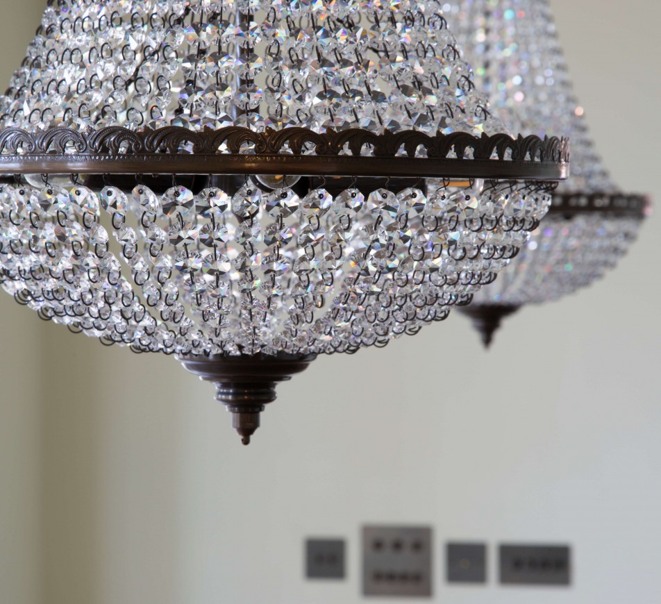 Bag Chandelier Regent bronze