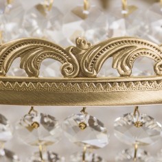 Tent and Bag Crystal Chandelier