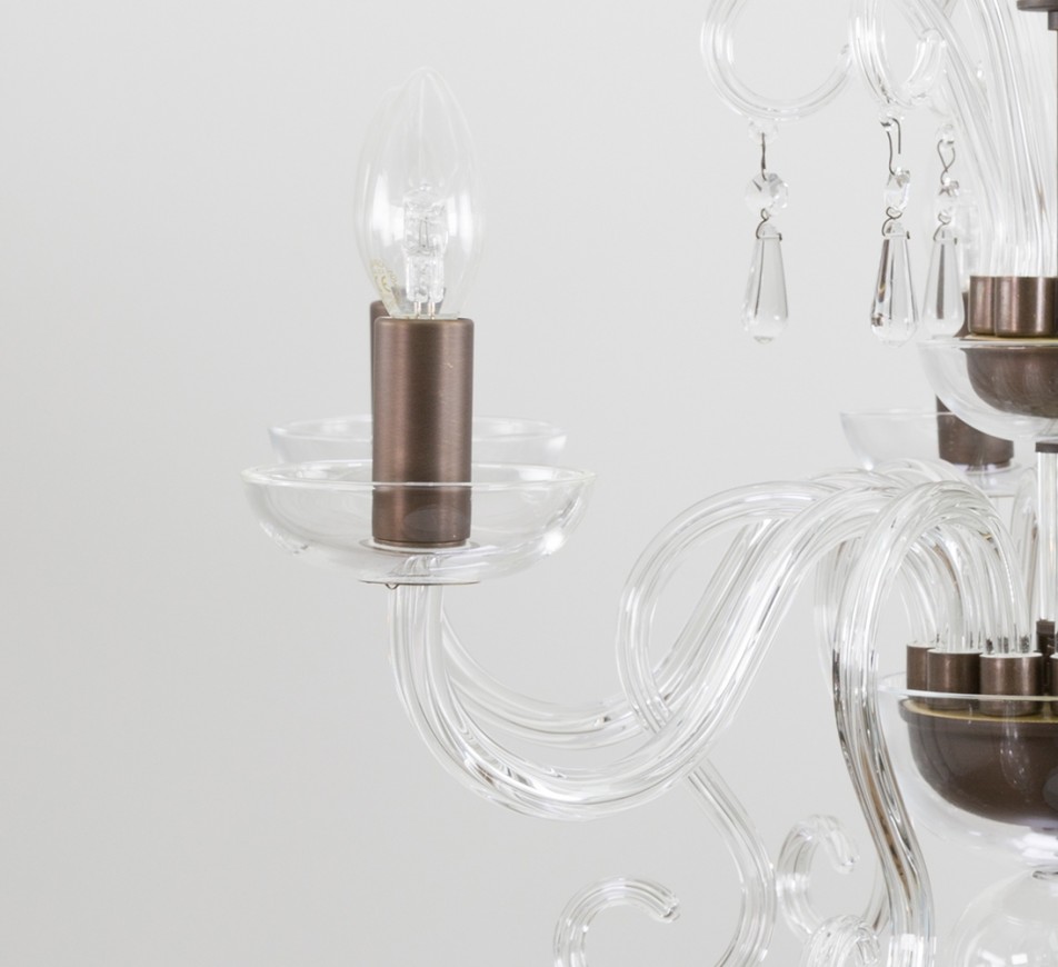 Beaudesert Glass Chandelier