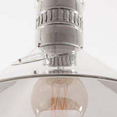 Deck Industrail Lamp in Nickel Limehouse