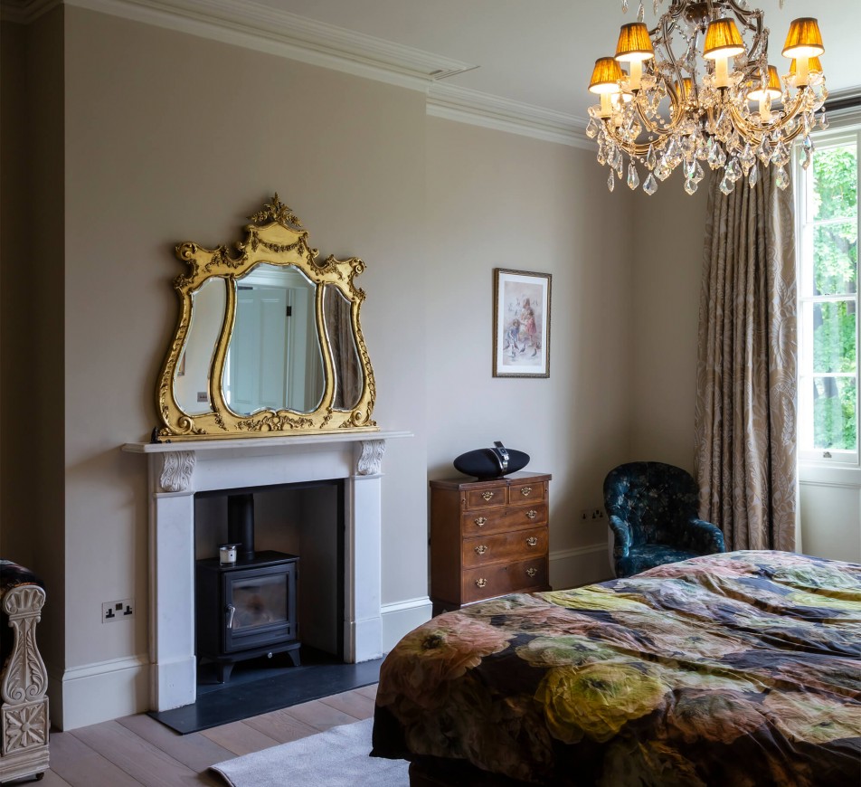 Wellington Large Crystal Chandelier with shades