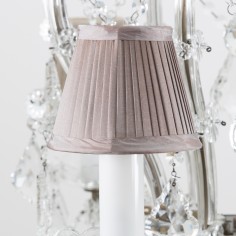 Wellington Large Crystal Chandelier with shades