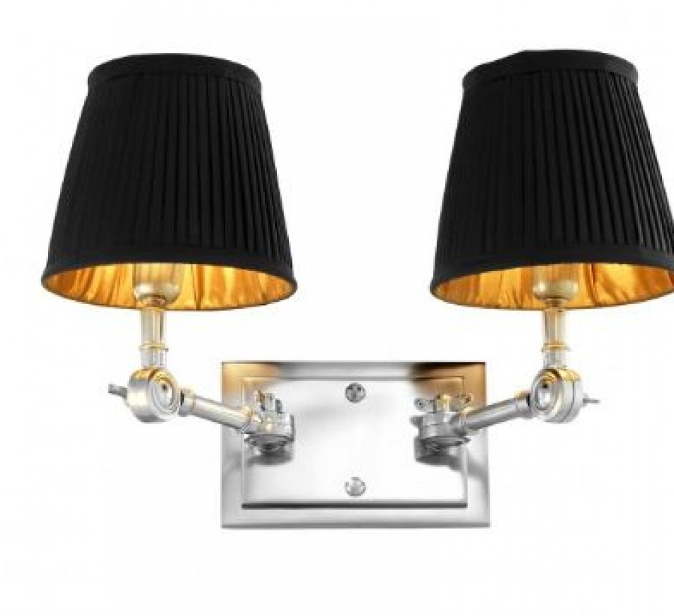 Wall Lamp Wentworth Double EICHHOLTZ Nickel