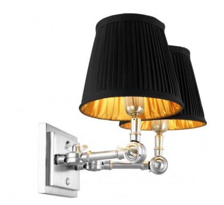 Wall Lamp Wentworth Double EICHHOLTZ Nickel