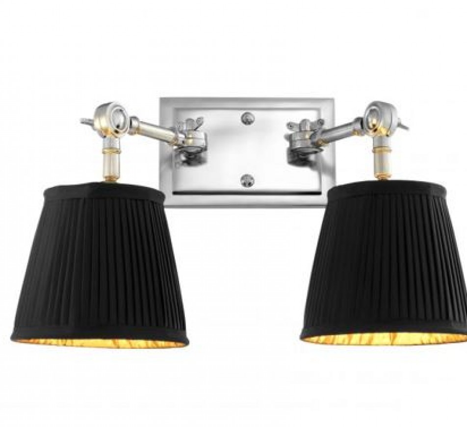 Wall Lamp Wentworth Double EICHHOLTZ Nickel