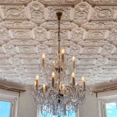 Georgian Chandelier Belgravia 2 tiers, Large