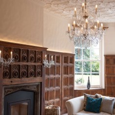 Georgian Chandelier Belgravia 2 tiers, Large