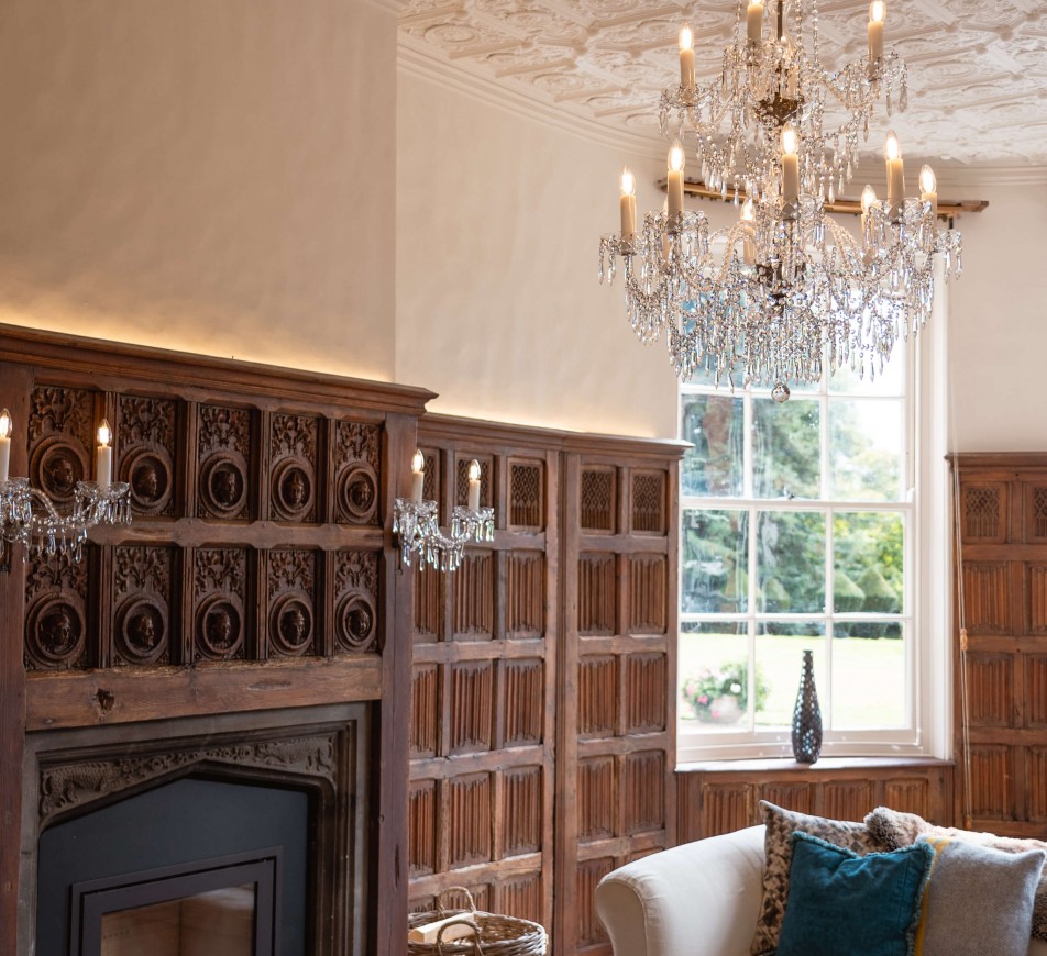 Georgian Chandelier Belgravia 2 tiers, Large