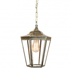Collins Hanging Lantern Small Nickel