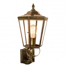 Collins Wall Lantern Antique Brass