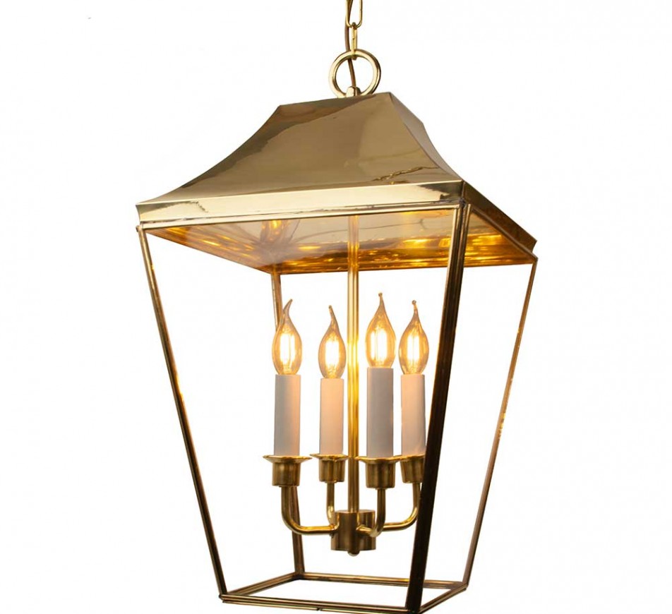 Kemble Hanging Lantern Large 4 bulbs