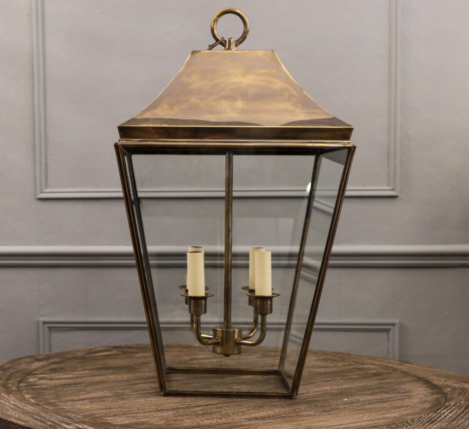 Kemble Hanging Lantern Large 4 bulbs