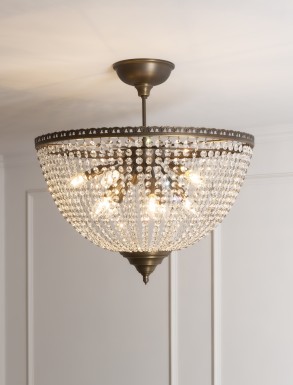 Bath Crystal Chandelier