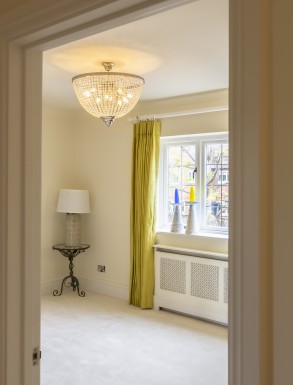 Bath Crystal Chandelier