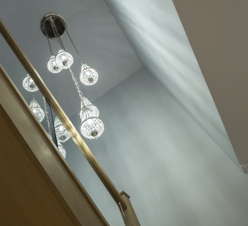 Henley Crystal Staircase Chandelier