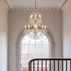 Georgian Chandelier Belgravia 2 tiers, Large