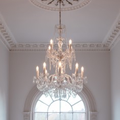 Georgian Chandelier Belgravia 2 tiers, Large