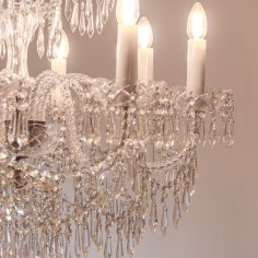 Georgian Chandelier Belgravia 2 tiers, Large