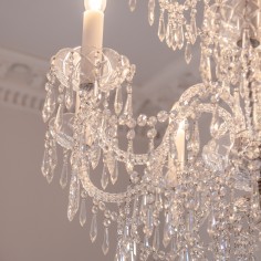 Georgian Chandelier Belgravia 2 tiers, Large