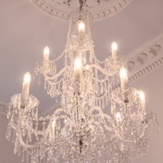 Georgian Chandelier Belgravia 2 tiers, Large