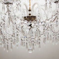 Georgian Chandelier Belgravia 2 tiers, Large