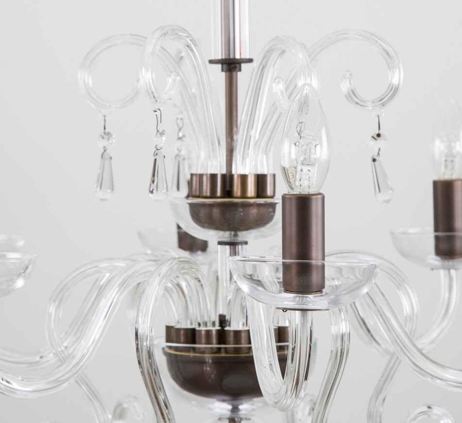 Beaudesert Glass Chandelier