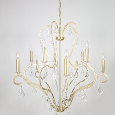 Buford Large Crystal Chandelier