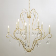 Buford Large Crystal Chandelier