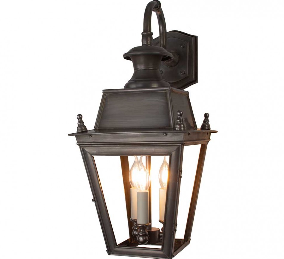 Battledown Overhead Wall Lantern Small  3 Lights