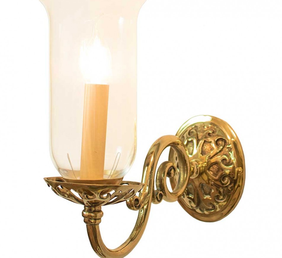 Elizabeth Wall Light With Storm Glass