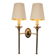 Granham Twin Wall Sconce with Shades