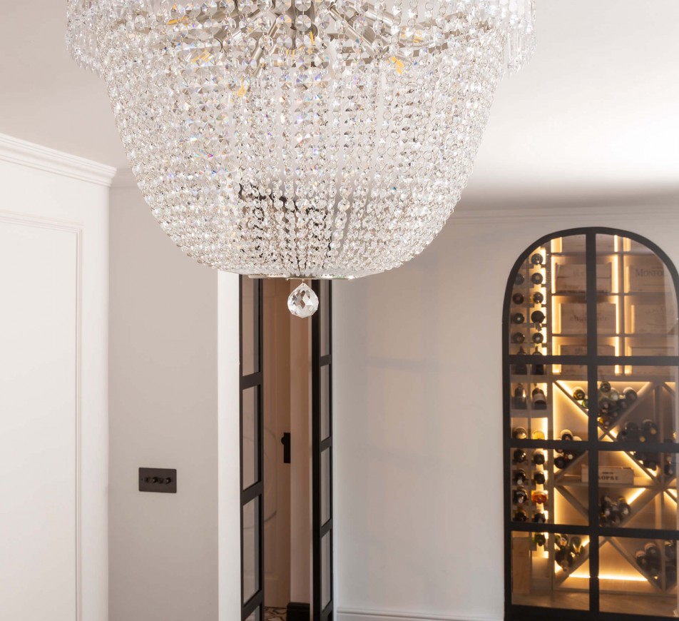 Savoy  Crystal Chandelier