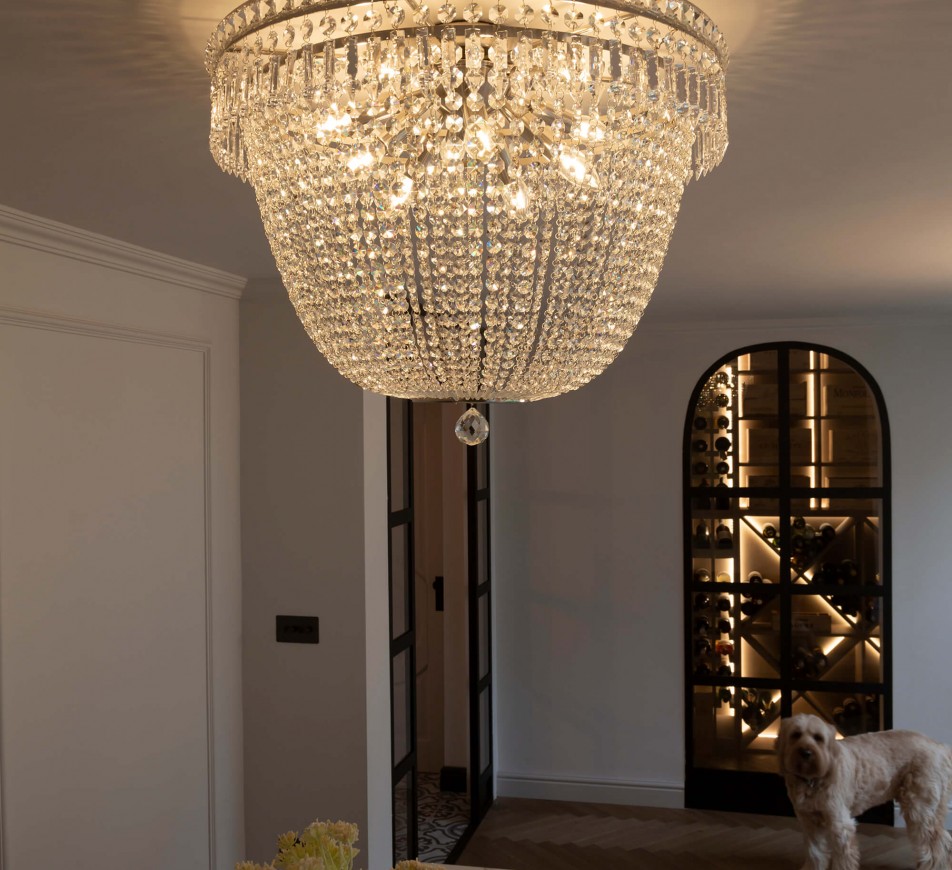 Savoy  Crystal Chandelier