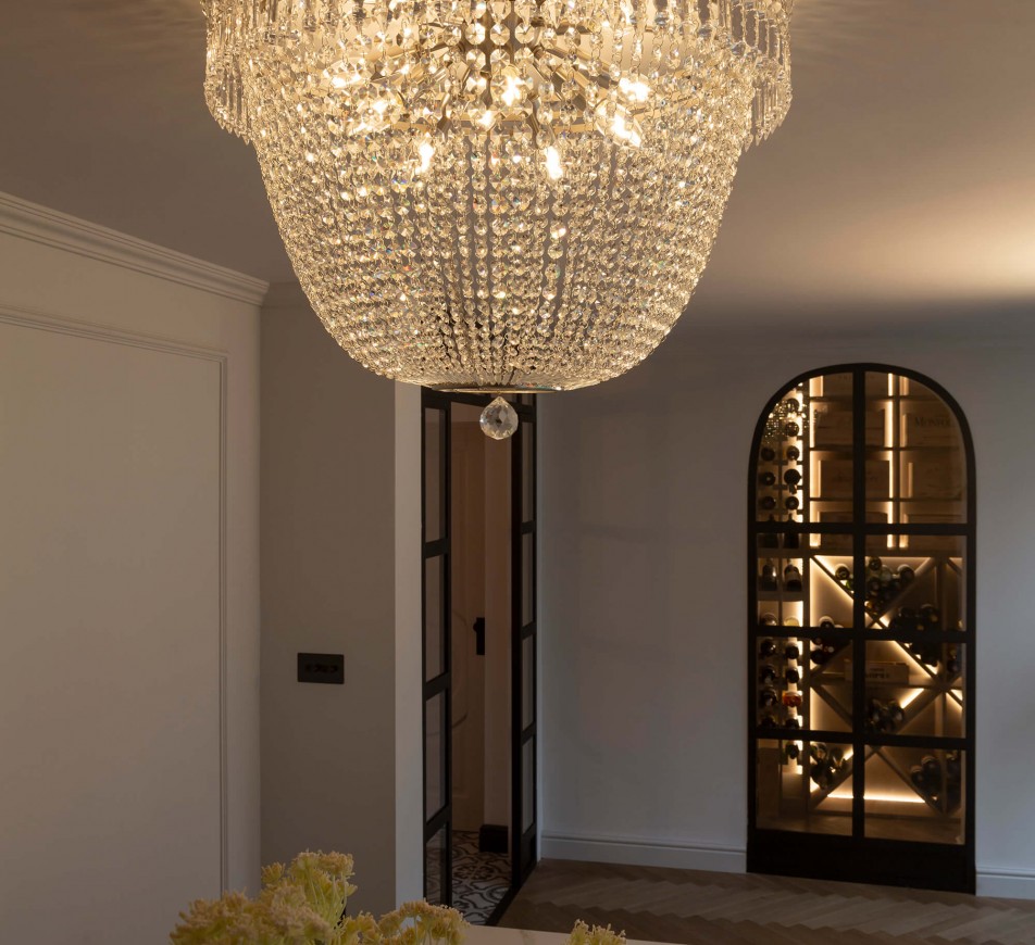 Savoy  Crystal Chandelier